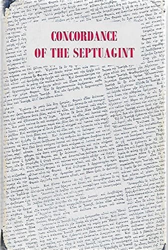 Cover of A Concordance of the Septuagint