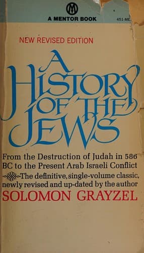 Cover of A History of the Jews